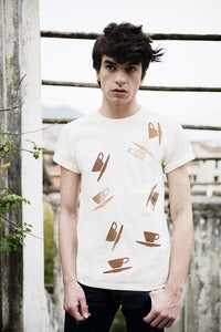 Image of Caffè uomo - Printed with coffe ink!