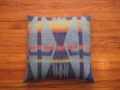 Image of southwestern camp blanket pillow 2