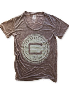 Image of OLDS CREST LOOSE T | DIRTY HEATHER