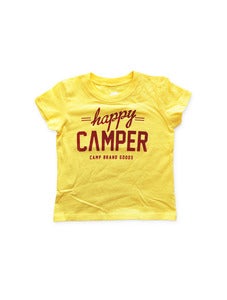 Image of HAPPY CAMPER TODDLER T | YELLOW
