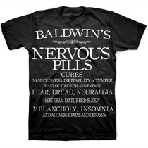 Image of NERVOUS PILLS tee shirt