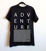 Image of ADVENTURE Black T-Shirt