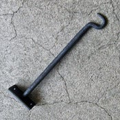 Image of 6" wrought iron wall hook