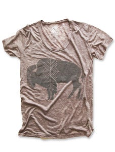 Image of BUFFALO LOOSE T | DIRTY HEATHER