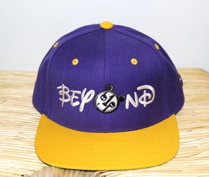 Image of "The Walt" Purple/Yellow Beyond Snapback