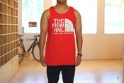 Mens "Firm Face" tank (red)