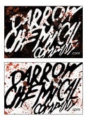 Image of Darrow Chemical Company Bloody Logo vinyl sticker (Black or White)