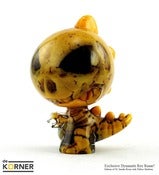 Image of DeKorner x Dynamite Rex – Exclusive 3” Smoke + Yellow Resin Raaar!
