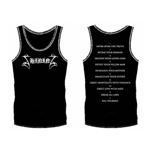 Image of PREORDER Shining "The Ten Commandments" SLEEVELESS SHIRT FOR MEN