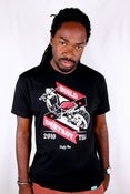 Image of Male "Build Destroy" Tee...Black/Red