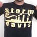 Image of Storm Davis Navy T-Shirt