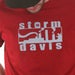 Image of Storm Davis Red T-Shirt