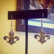 Image of LSU Fleur de Tigre Earrings