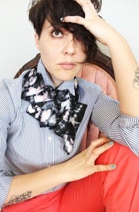 Image of Katherine in Blush & Black