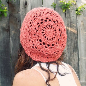 Image of CUSTOM Pineapple Coconut Slouchy Hat