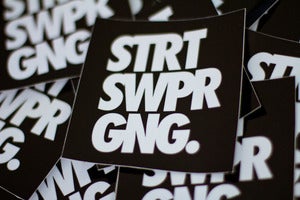 Image of STRT SWPR GNG Square - BLACK