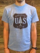 Image of WORN PATH FORESTRY CREWNECK TEE SHIRT