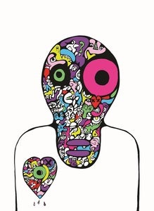 Image of 'Phantom' ltd edition giclee print by H.A.S