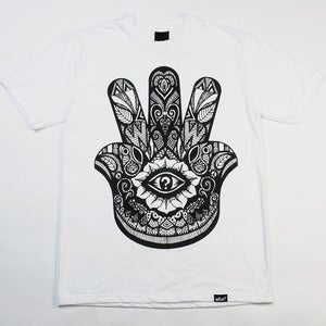 Image of HAMSA HAND WHITE