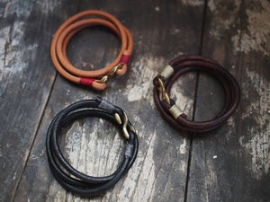 Image of Triple-wrap hook bracelet