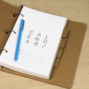Image of  DIY planner pages for 3-ring binder