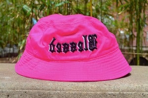 Image of Hot Pink Blessed Mirrored Bucket 
