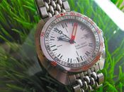 Image of VINTAGE DOXA SEARAMBLER SUB 1200T DIVER STEEL - SOLD!!