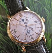 Image of VINTAGE FRANCK MULLER MASTER BANKER HAVANA 18K SOLID GOLD
