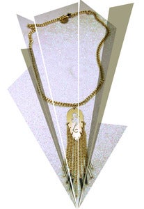 Image of COLLIER champagne SEADROP
