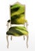 Image of One of a Kind "Grass" French Provincial Art Chair