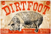 Image of Dirtfoot Poster - Blue Note with Cracker