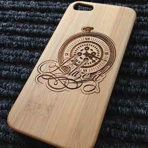 Image of Toke - Blaze It - Bamboo iPhone case