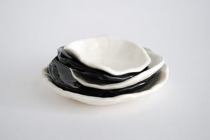 Image of Black stack dishes