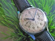 Image of VINTAGE WITTNAUER CHRONO STEEL VALJOUX 22