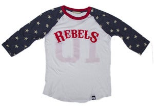 Image of Freedom Rebels Baseball Tee