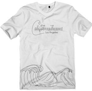Image of Califuckinfornia wave T-Shirt  (UNISEX)