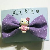 Image of Lavender Kitty Bow (small)
