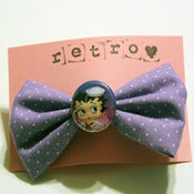 Image of Lavender Betty Boop Bow (small)