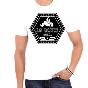 Image of LG Dance Crest White/Black
