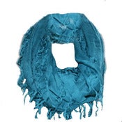 Image of Teal snood scarf