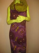 Image of brown peakcock maxi wrap vest