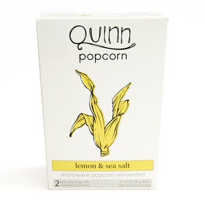 Image of Lemon & Sea Salt Microwave Popcorn by Quinn