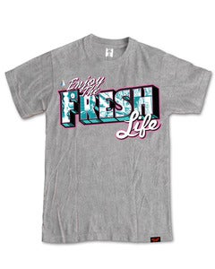 Image of Enjoying The Fresh Life T-Shirt in Heather 