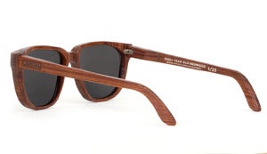 Limited Edition 1,000 Year Old Handmade Reclaimed Redwood Sunglasses by Capital Eyewear