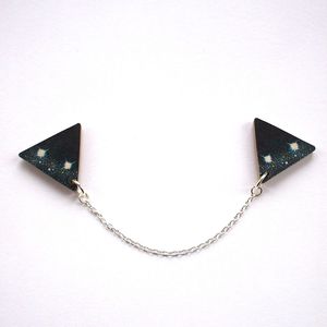 Image of Galaxy Collar / Sweater Clips