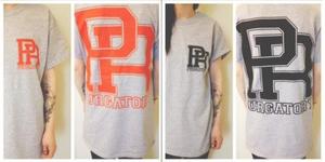Image of Purgz PR crew T-Shirt on grey