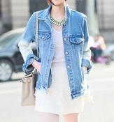 Image of Envy Gradient Denim Jacket