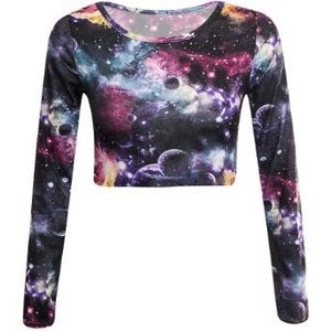 Image of Crop Top (Galaxy)