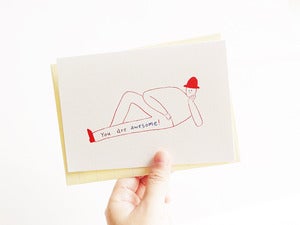 Image of You are awesome card(Set of 2)