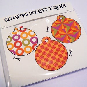 Image of DIY Gift Tag Kit (Six tags per kit)
